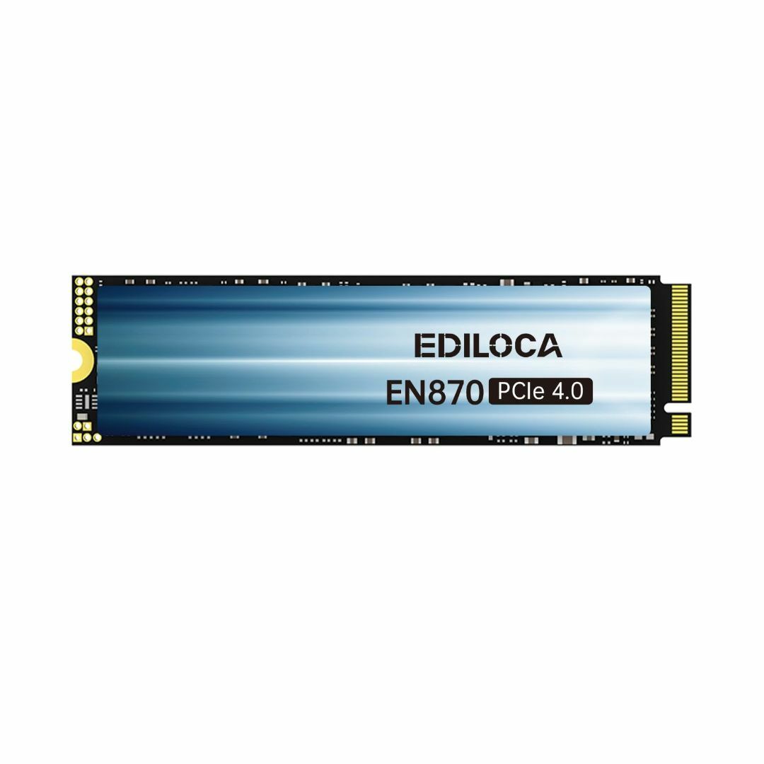 PCパーツEdiloca EN870 SSD 2TB PCIe 4.0 NVMe M.2