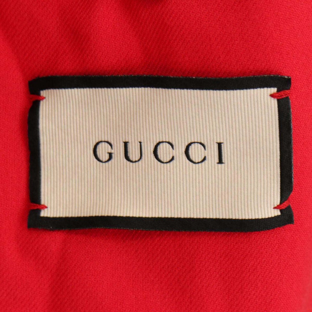 Gucci - グッチ GG ドラゴン 刺繍 ミリタリージャケット 475041 メンズ