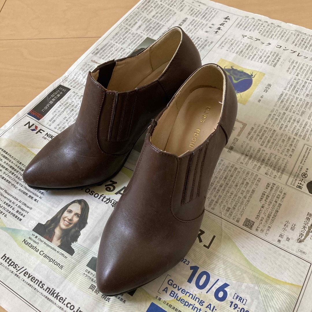 moda sara ブーティ（デザインパンプス）新品 レディースの靴/シューズ(ブーティ)の商品写真