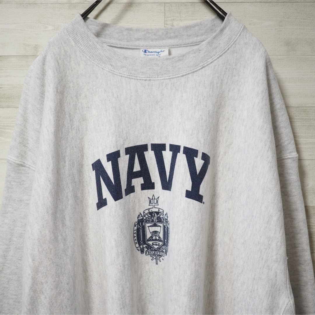 現行品 Champion RW US.NAVY クルーネックスウェット-3XL