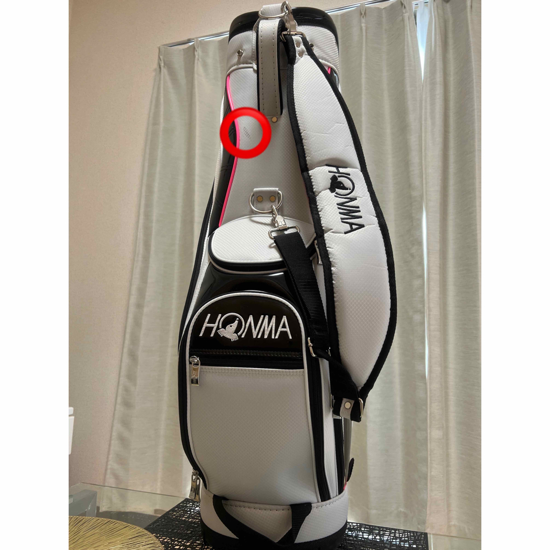 本間ゴルフ(ホンマゴルフ)のホンマHONMA キャディバッグ スポーツ/アウトドアのゴルフ(バッグ)の商品写真