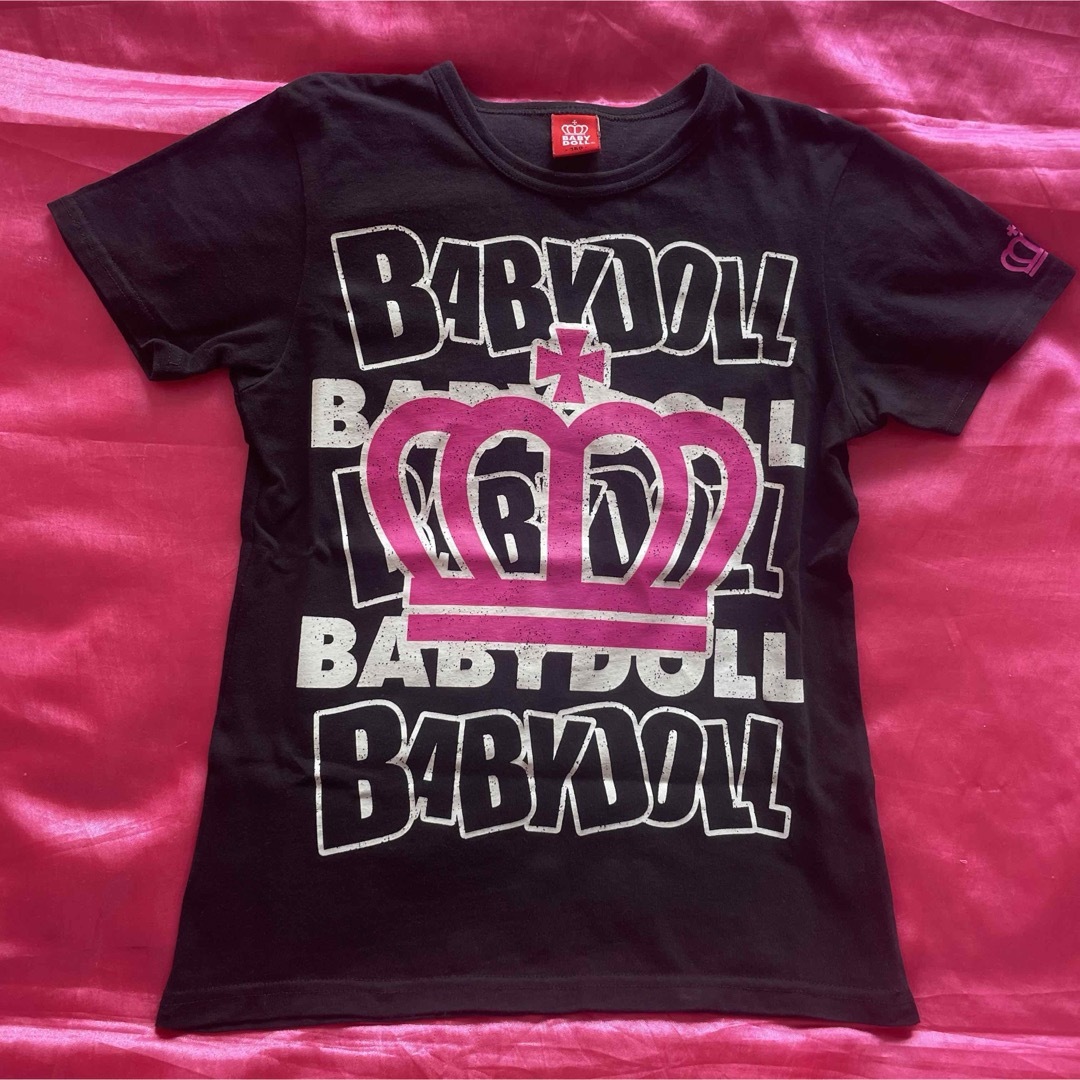 BABYDOLL(ベビードール)のベビードールTシャツ150or大人Sサイズ キッズ/ベビー/マタニティのキッズ服男の子用(90cm~)(Tシャツ/カットソー)の商品写真