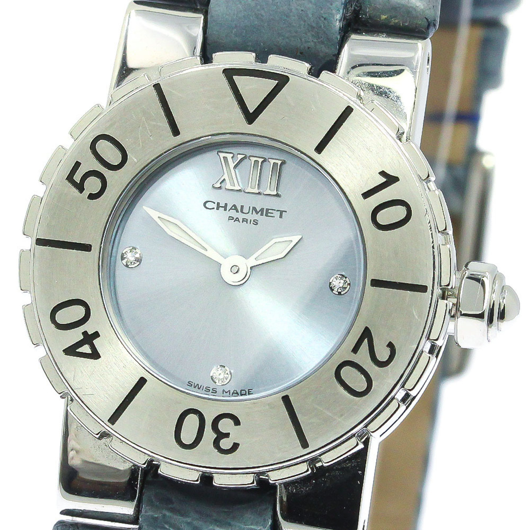 CHAUMET - ショーメ Chaumet 621 クラスワン 3Pダイヤ クォーツ CHAUMET - ショーメ Chaumet 621 クラスワン 3Pダイヤ クォーツ