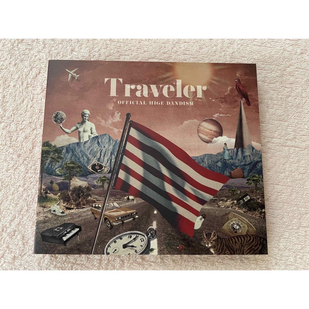 Official髭男dism(オフィシャルヒゲダンディズム)のヒゲダン　Traveler トラベラー　CD 初回限定盤 DVD付き エンタメ/ホビーのCD(ポップス/ロック(邦楽))の商品写真