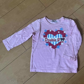 ダブルビー(DOUBLE.B)のDOUBLE.B長袖Tシャツ　90(Tシャツ/カットソー)