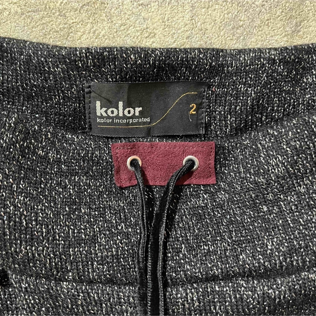 kolor(カラー)のkolor カラー ラメ ニット サルエルパンツ メンズのパンツ(サルエルパンツ)の商品写真