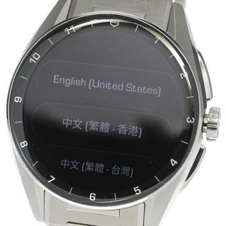 ☆良品★保証書付き【TAG HEUER】タグホイヤー コネクテッド モジュラー SBF8A8012 クォーツ メンズ_720317【ev20】