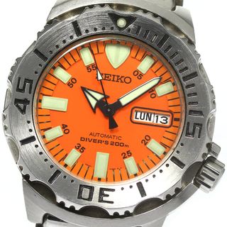 超美品　SEIKO DIVER'S オレンジモンスター　200M