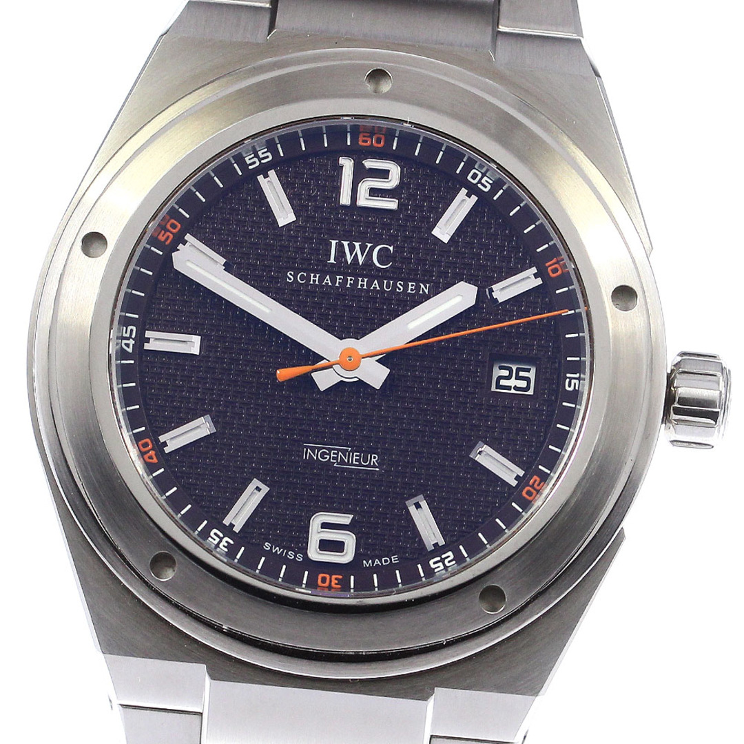 IWC IWC SCHAFFHAUSEN IW322712 インヂュニア 野口健 200本限定モデル 自動巻き メンズ 極美品 保証書付き_771733