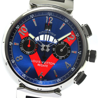 ルイヴィトン(LOUIS VUITTON)のルイ・ヴィトン LOUIS VUITTON Q102E タンブール レガッタ クロノグラフ デイト 自動巻き メンズ _768997(腕時計(アナログ))