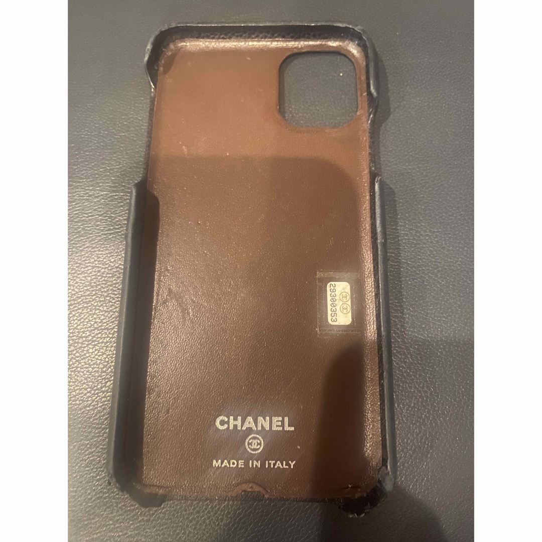 【保存袋】CHANEL マトラッセ　iPhone11 スマホケース