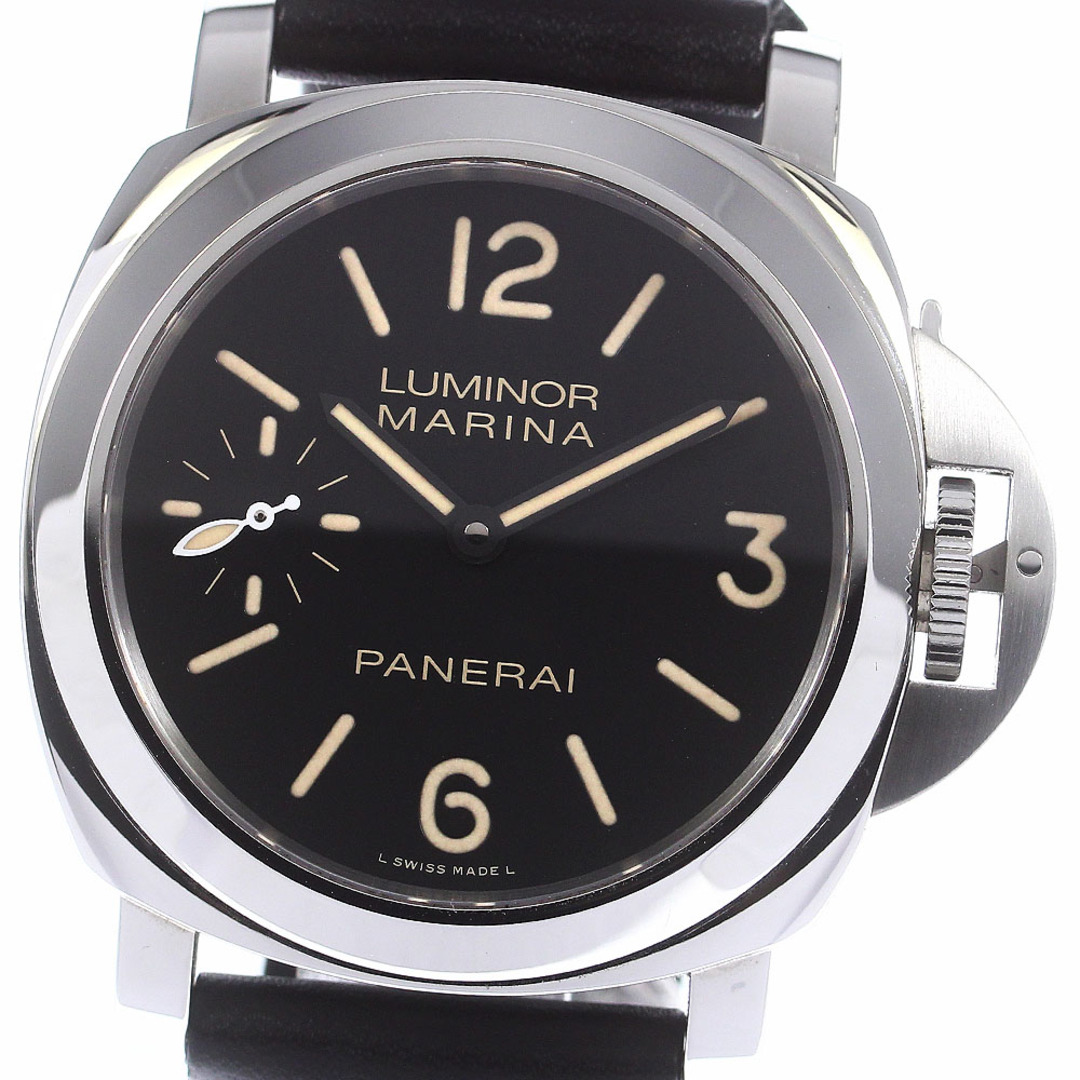 パネライ PANERAI PAM00367 ルミノールマリーナ チャイナ スモールセコンド 手巻き メンズ 良品 箱・保証書付き_770619