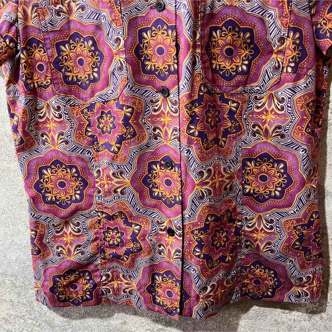 DRIES VAN NOTEN ドリスヴァンノッテン 総柄 半袖シャツ