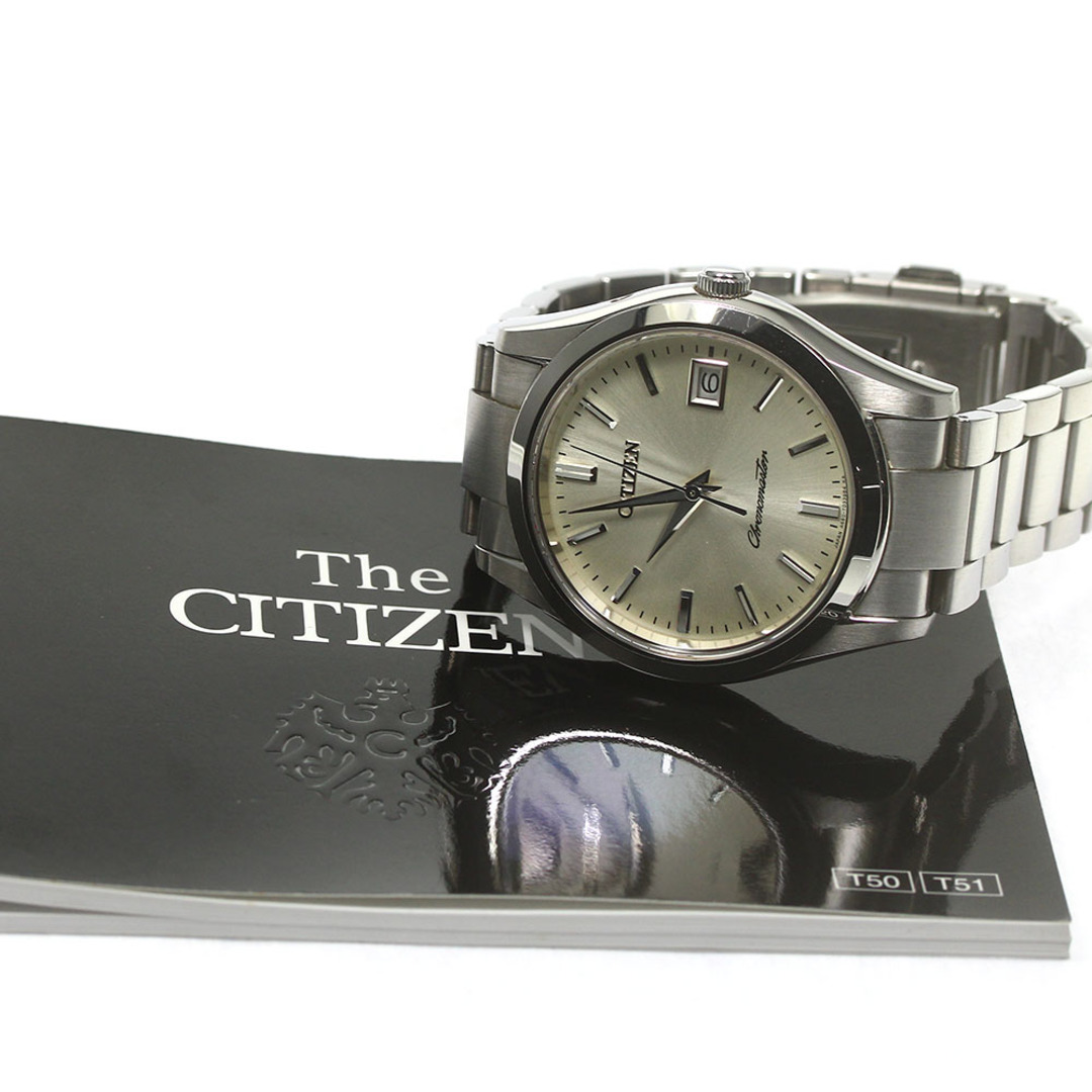 シチズン CITIZEN AB9000-52A A660-T022308 ザ・シチズン デイト クォーツ メンズ 良品 _770440