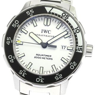 インターナショナルウォッチカンパニー(IWC)のIWC IWC SCHAFFHAUSEN IW356805 アクアタイマー デイト 自動巻き メンズ 良品 保証書付き_772864(腕時計(アナログ))