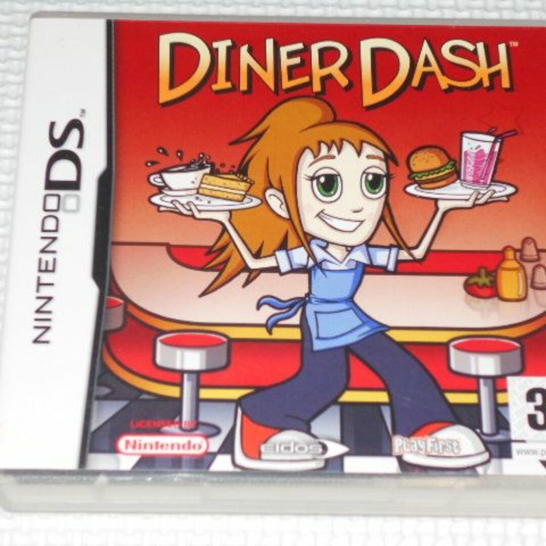 DS★DINER DASH 海外版 EU版★箱付・説明書付・ソフト付★動作確認済