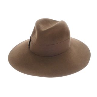 ボルサリーノ(Borsalino)の【新品】ボルサリーノ Borsalino ラビットファー 中折れフェルトハット ブラウン【サイズM】【メンズ】(ハット)