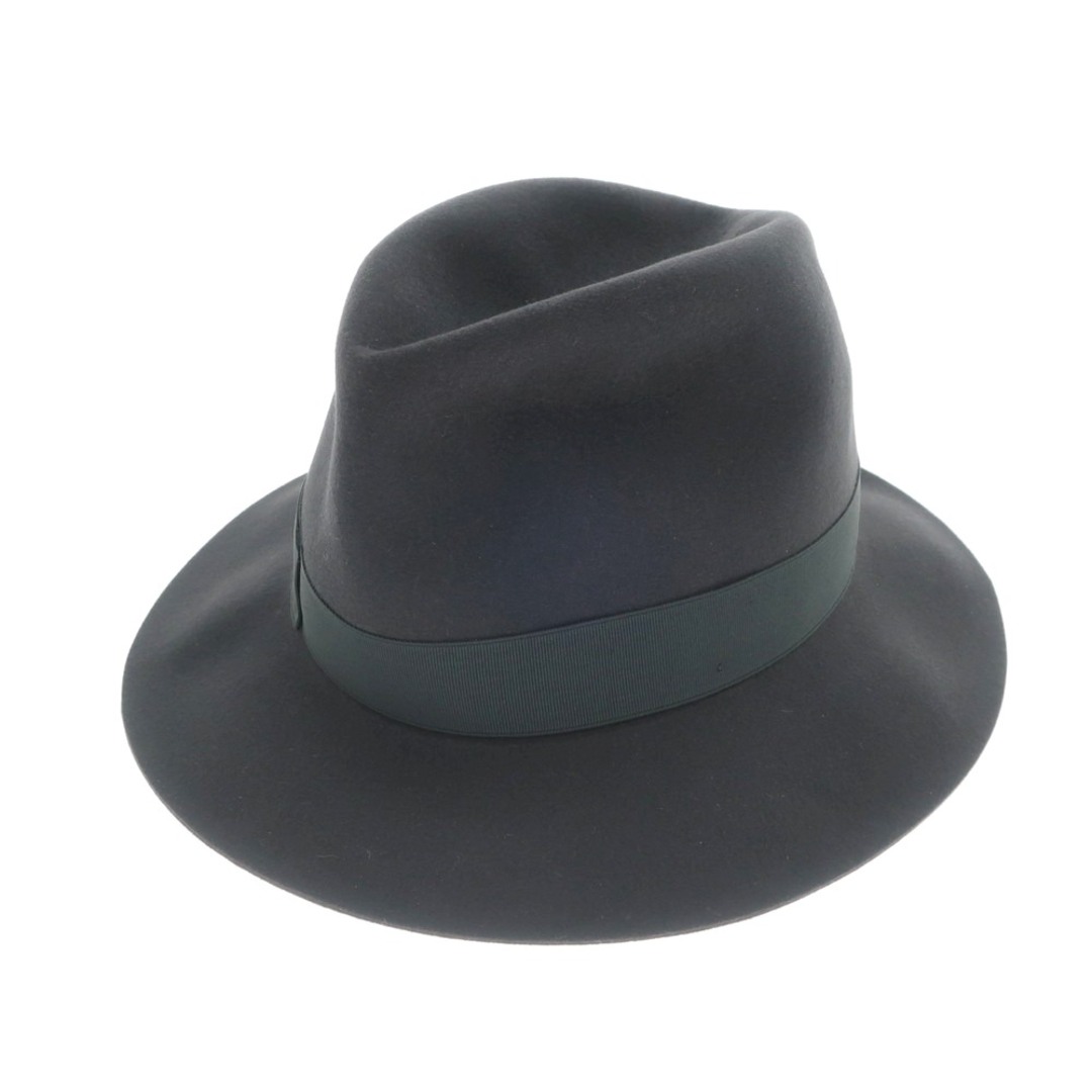 Borsalino(ボルサリーノ)の【新品】ボルサリーノ Borsalino ラビットファー 中折れフェルトハット ダーククールグレー【サイズ57】【メンズ】 メンズの帽子(ハット)の商品写真