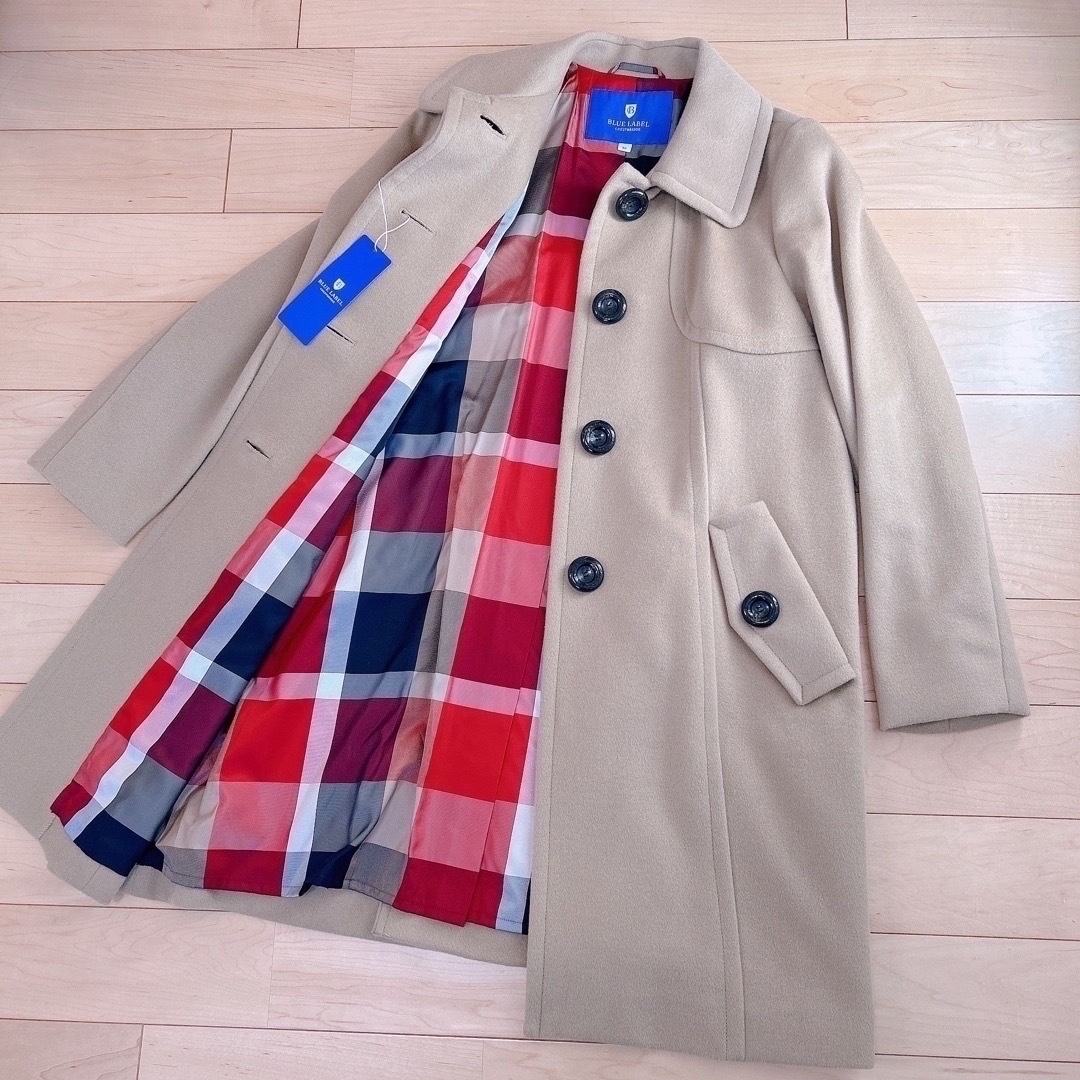 人気♡美品♡ブルーレーベルクレストブリッジ チェック ビーバー