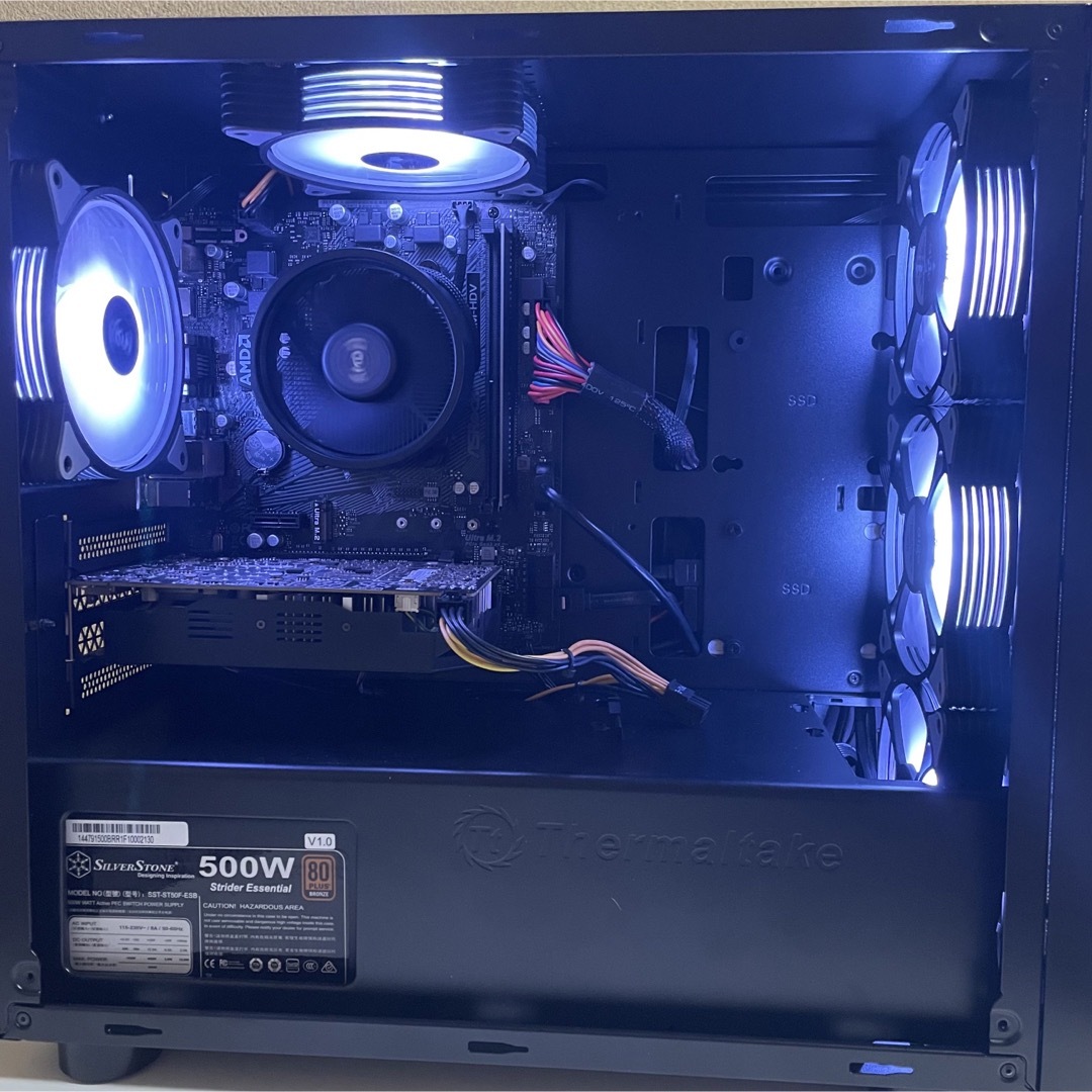 ASUS - 光る✨高性能ゲーミングPC ✨ RYZEN3 3100 × GTX1060の通販 by
