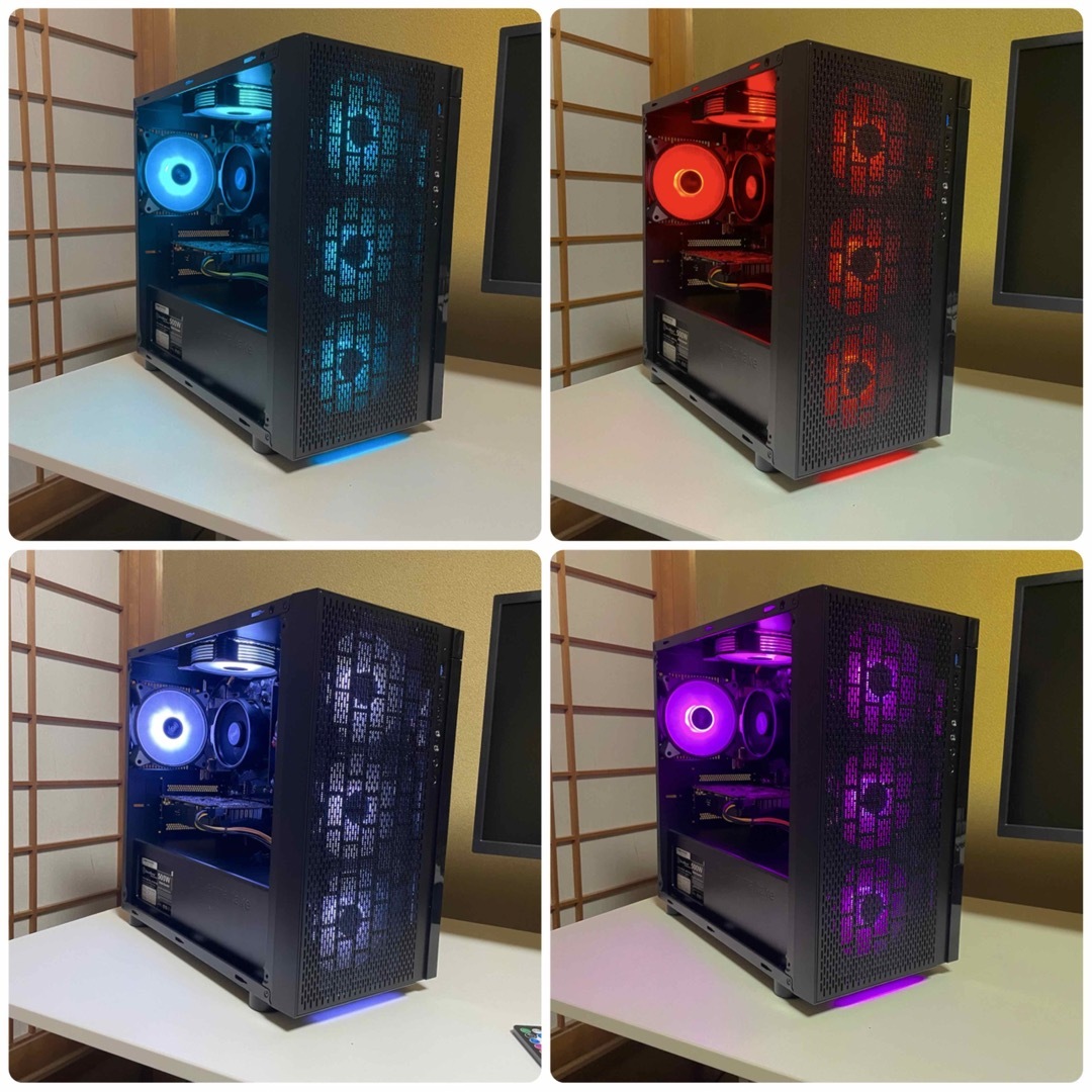 ASUS - 光る✨高性能ゲーミングPC ✨ RYZEN3 3100 × GTX1060の通販 by