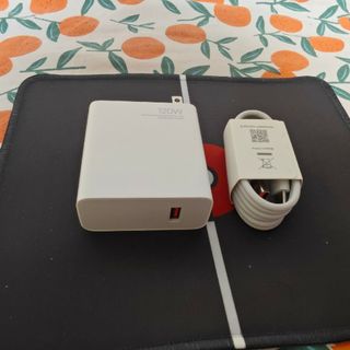 xiaomi 120W 充電器セット(バッテリー/充電器)