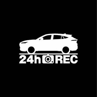 トヨタ - 【ドラレコ】トヨタ ハリアー【80系】24時間 録画中 ステッカー