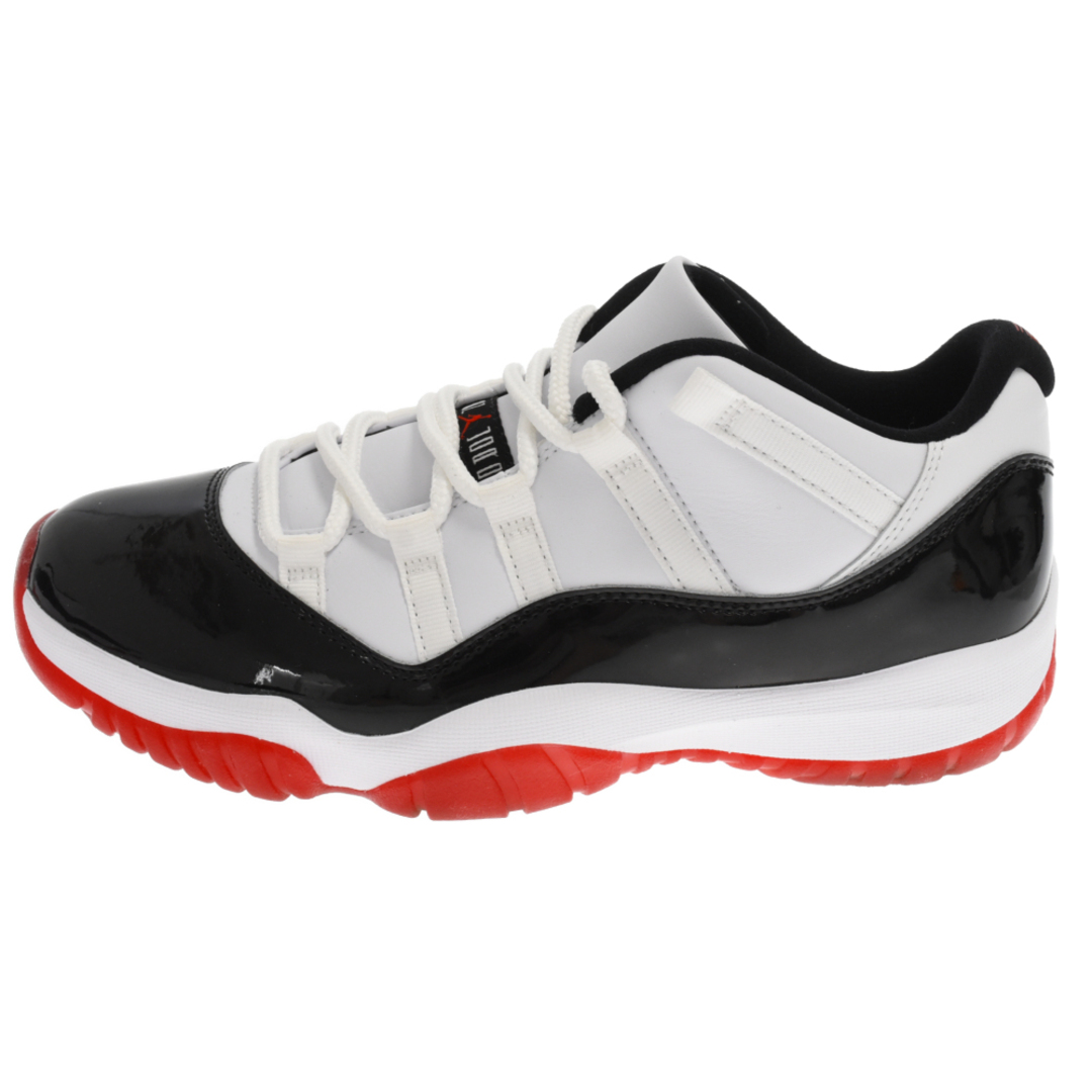 NIKE ナイキ AIR JORDAN 11 RETRO LOW エアジョーダン11 ホワイトブレッド ローカットスニーカーシューズ ブラック/レッド US8.5/26.5cm AV2187-160