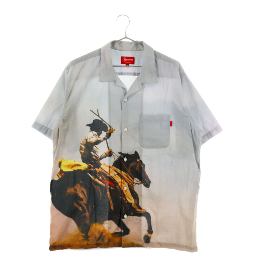 公式ストア SUPREME シュプリーム(Supreme)の古着・中古通販｜ブランド買取販売店LIFE シュプリーム 17SS DESCENTE  Cowboy S/S ALLTERAIN◇半袖シャツ/M/ナイロン/BLK/DOMVGA54 Shirt カウボーイ 半袖シャツ ブルー ギフト】 