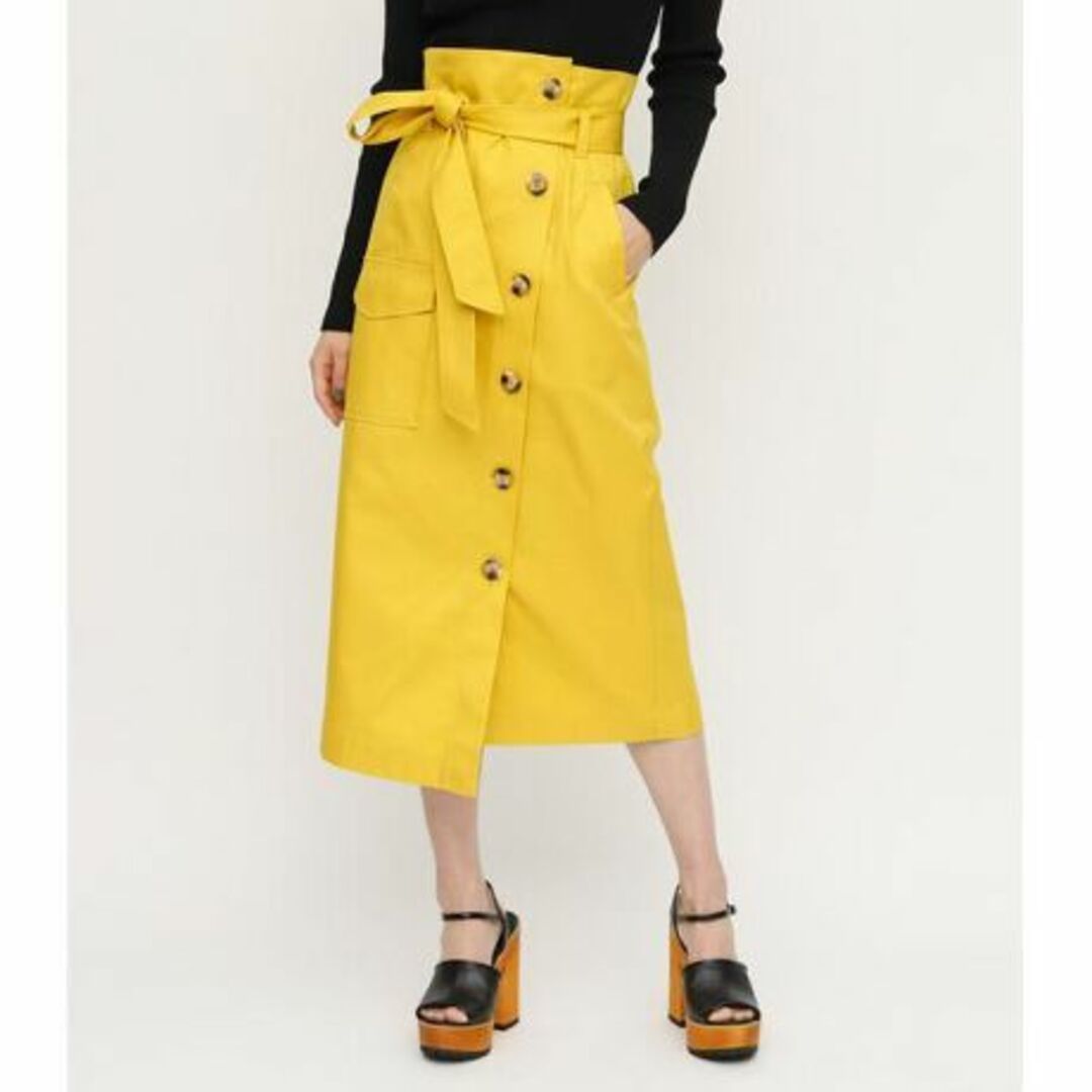 SLY(スライ)の新品 定価8789円 SLY スライ アシンメトリー トレンチ スカート ナロー レディースのスカート(ロングスカート)の商品写真