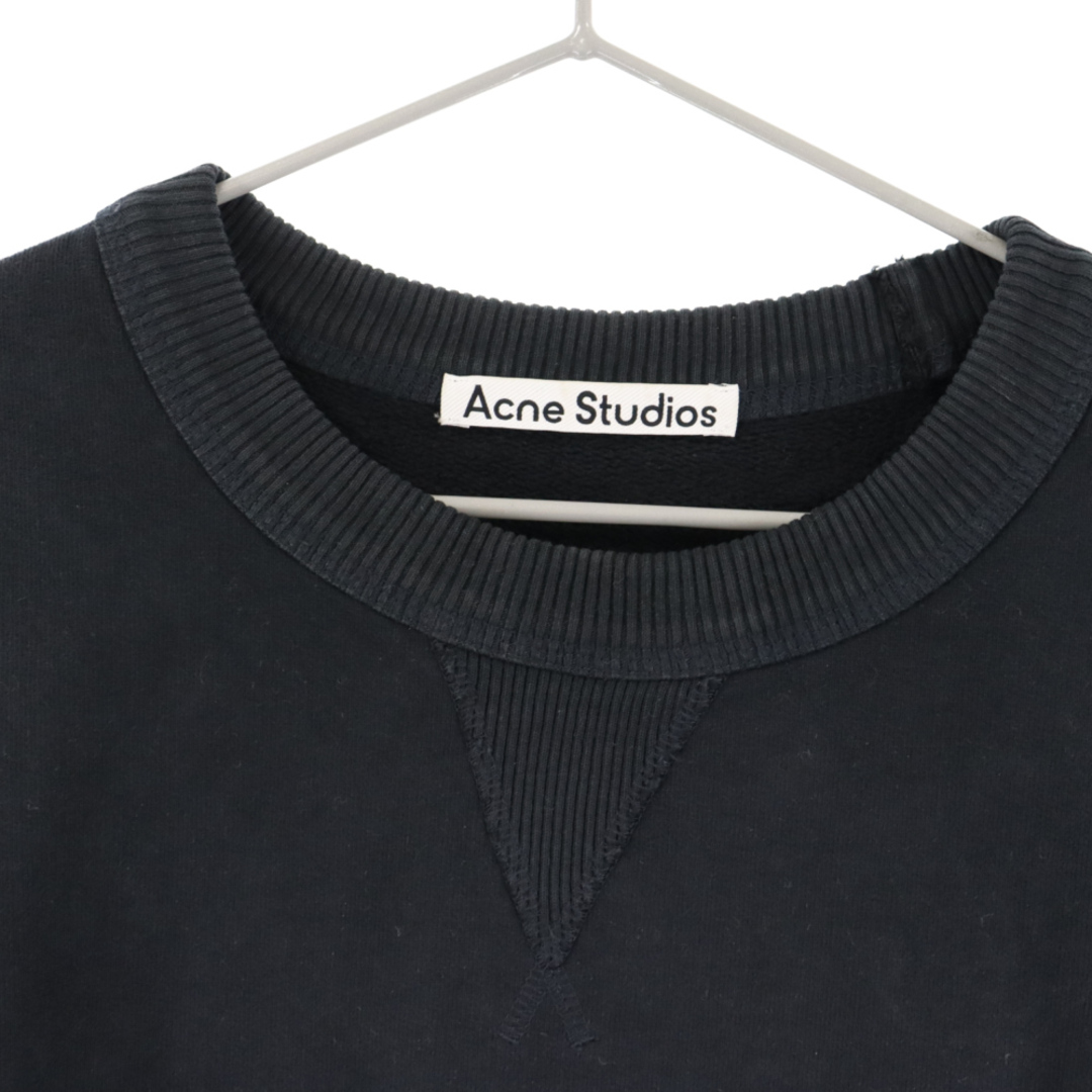 Acne Studios ロゴ スウェット ブラック 黒　アクネ