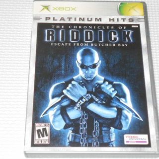 エックスボックス(Xbox)のxbox★THE CHRONICLES OF RIDDICK ESCAPE(家庭用ゲームソフト)