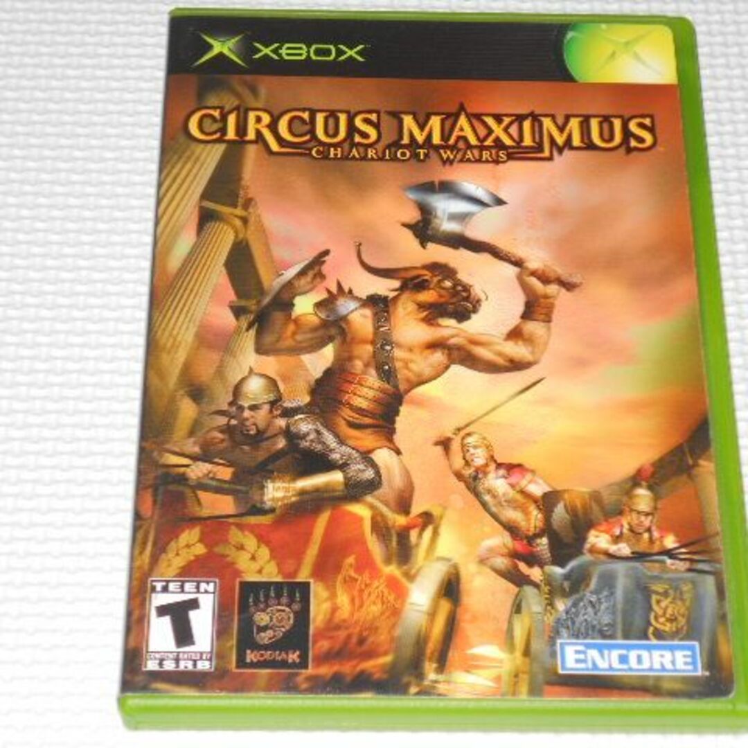 Xbox - xbox★CIRCUS MXIMUS CHARIOT WARS 海外版 北米版