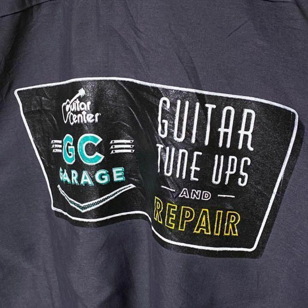 チャコール ギター レッドキャップ USA 90s 半袖 ワークシャツ