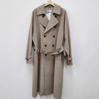 コモリ(COMOLI)のヘリル　natural cashmere serge trench coat(トレンチコート)