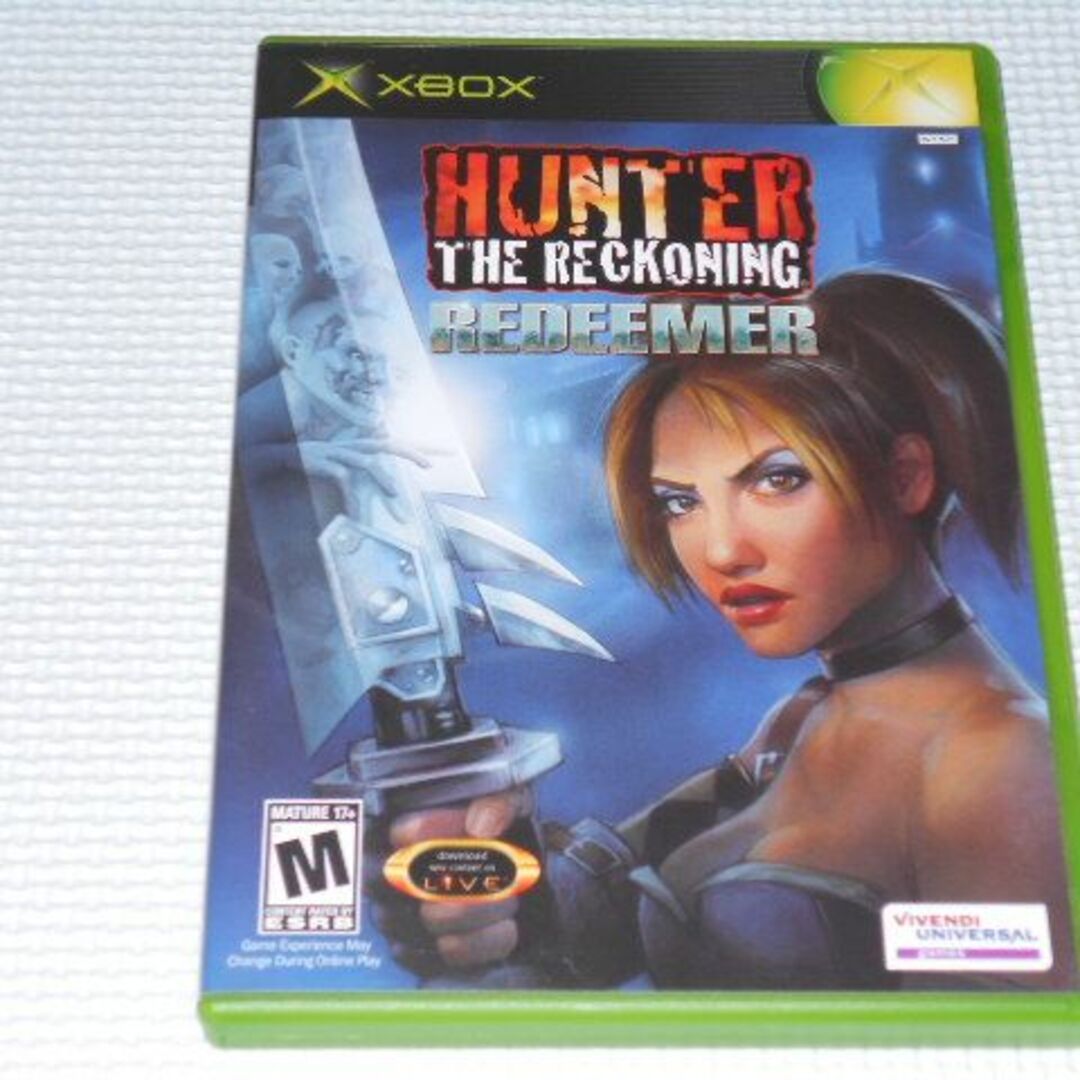 xbox☆HUNTER THE RECKONING REDEEMER 海外版 - 家庭用ゲームソフト