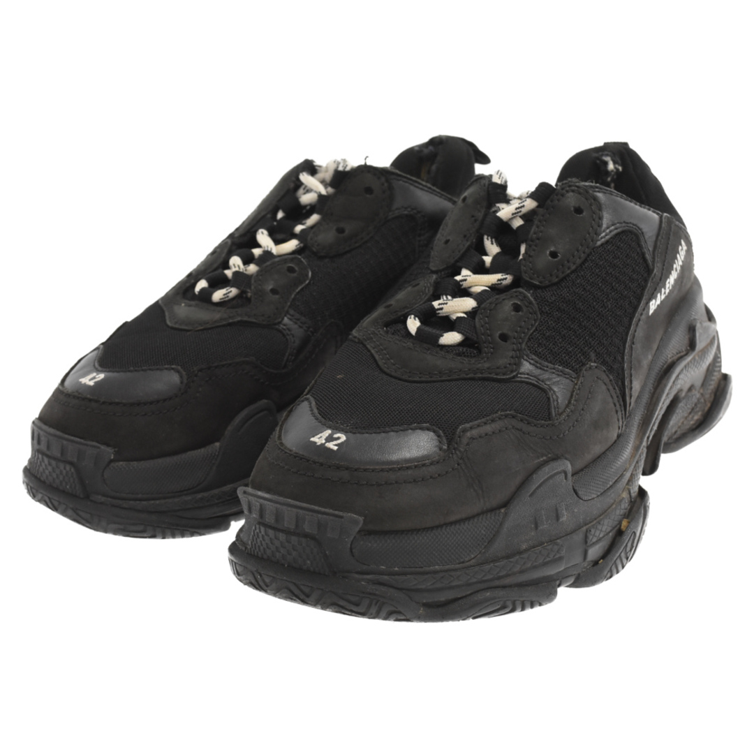 BALENCIAGA バレンシアガ 19AW TRIPLE S SNEAKER 534217534217 トリプルエス ローカットスニーカー ダッドシューズ ブラック 42