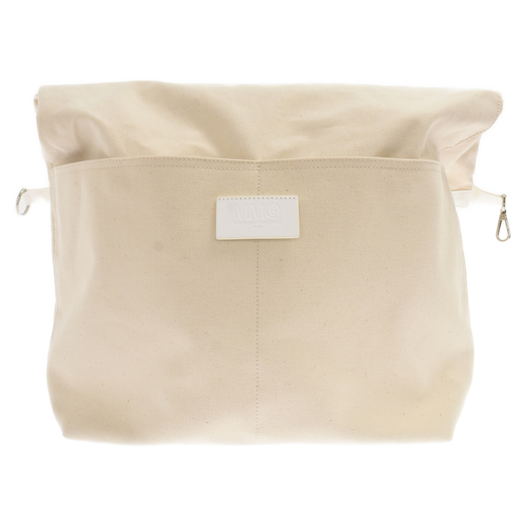 MM6 Maison Margiela エムエムシックスメゾンマルジェラ UTILITY ROLL BACKPACK ユーティリティスタイル キャンバス バッグパック リュック ホワイト SB5WA0003