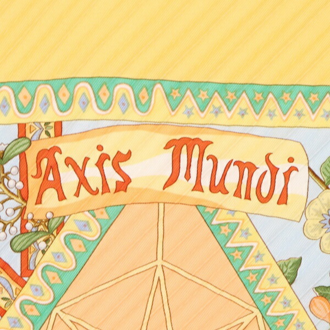 Hermes - Aランク エルメス プリーツスカーフ Axis Mundi 世界の中心軸