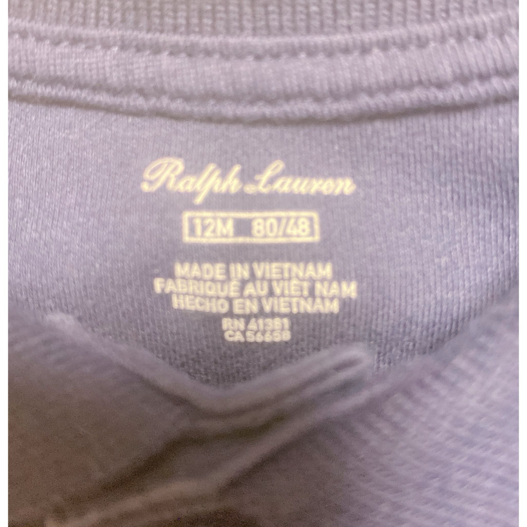 Ralph Lauren(ラルフローレン)のラルフローレン ポロシャツ 80 サイズ キッズ/ベビー/マタニティのベビー服(~85cm)(Ｔシャツ)の商品写真