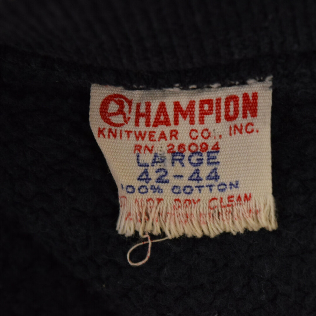 CHAMPION チャンピオン 60s VINTAGE MINNESOTA ランナーズ inCタグ 中Cタグ カレッジスウェットトレーナー ネイビー