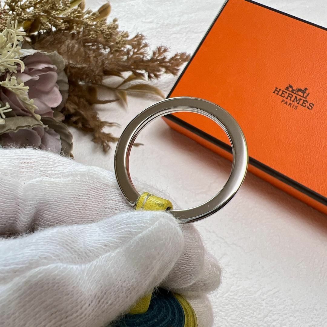 HERMES エルメス アニョーミロ カルメン タッセルキーリング チャーム-