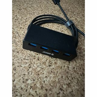 USBハブ コード1.4M(PC周辺機器)