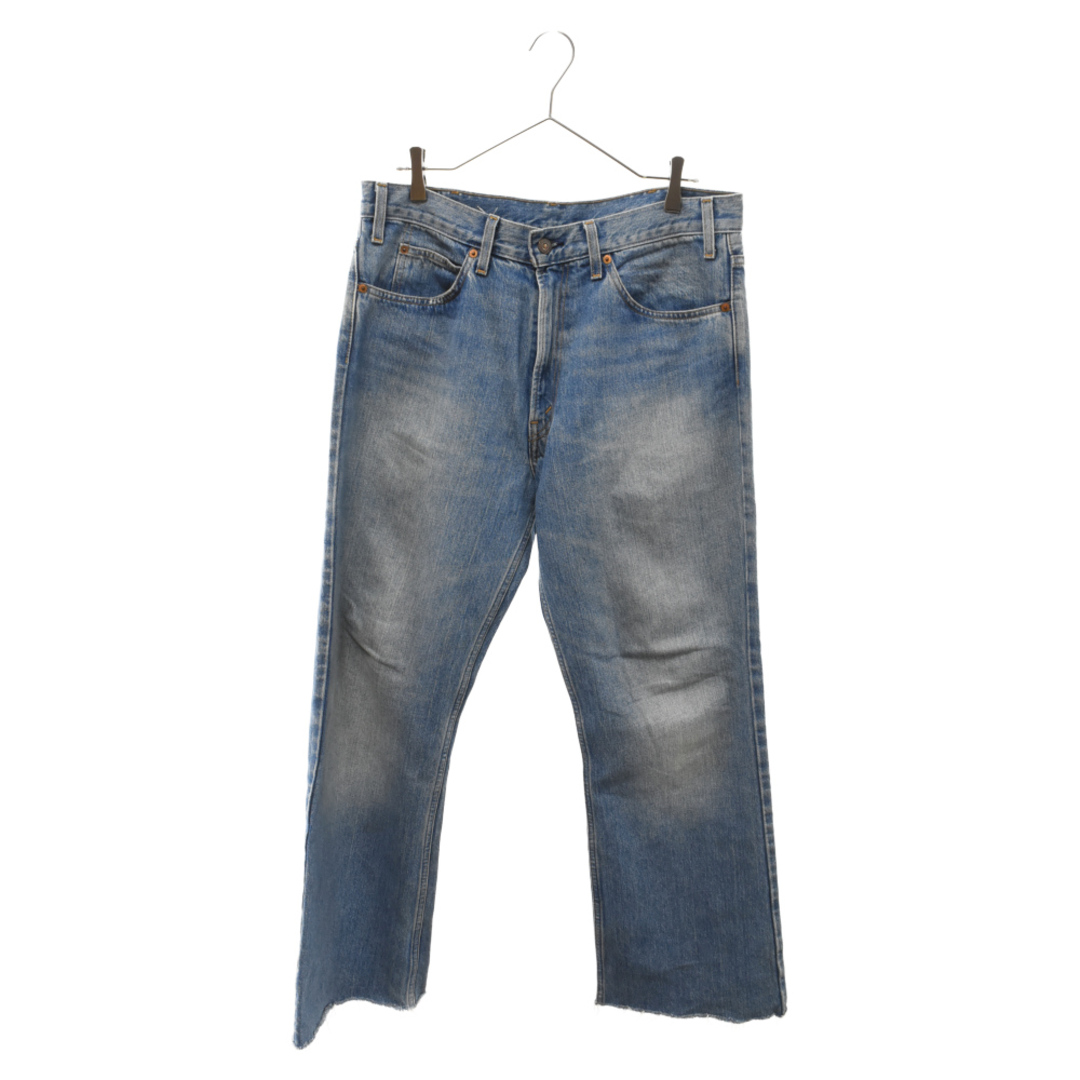 【処分価格・美品】Levi's カットオフストレッチジーンズ【W31・ブラック】