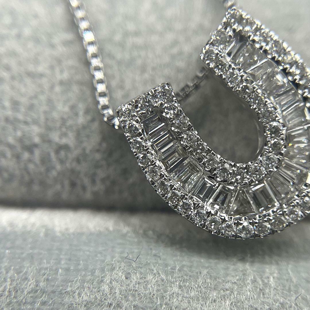 JQ241☆高級 ダイヤモンド0.4ct K18WG ペンダントヘッドの通販 by