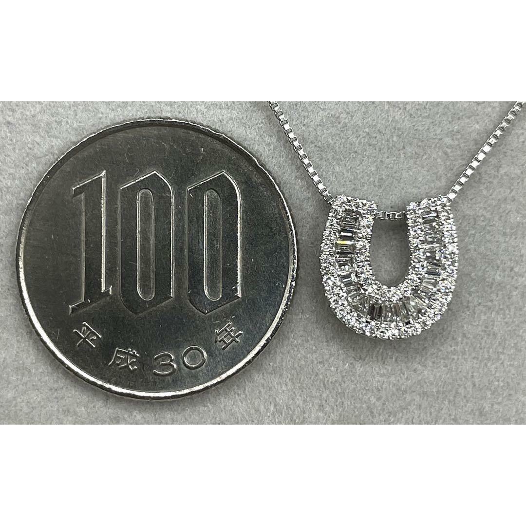 JQ241☆高級 ダイヤモンド0.4ct K18WG ペンダントヘッドの通販 by