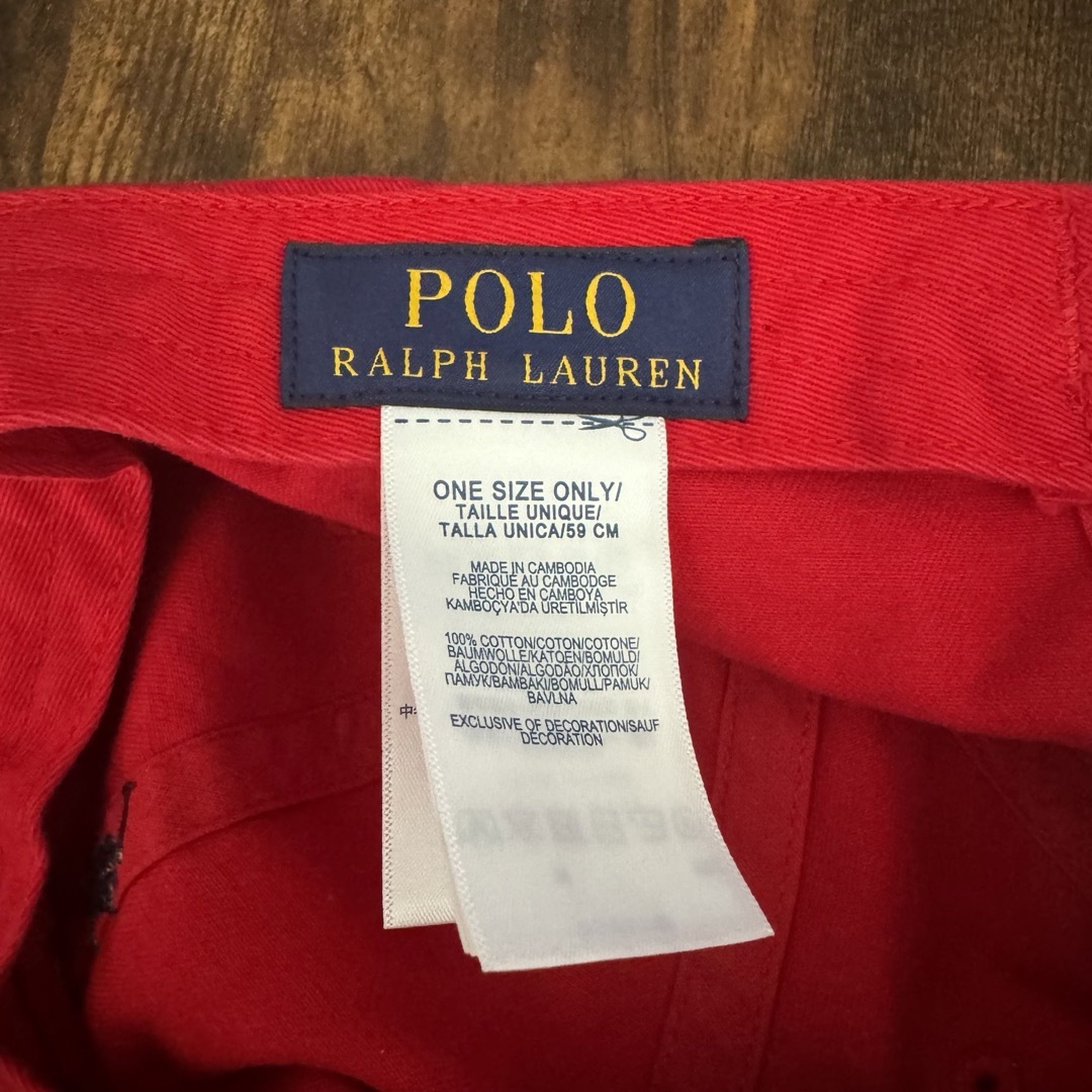 POLO RALPH LAUREN(ポロラルフローレン)のPOLO RalphLauren キャップ メンズの帽子(キャップ)の商品写真