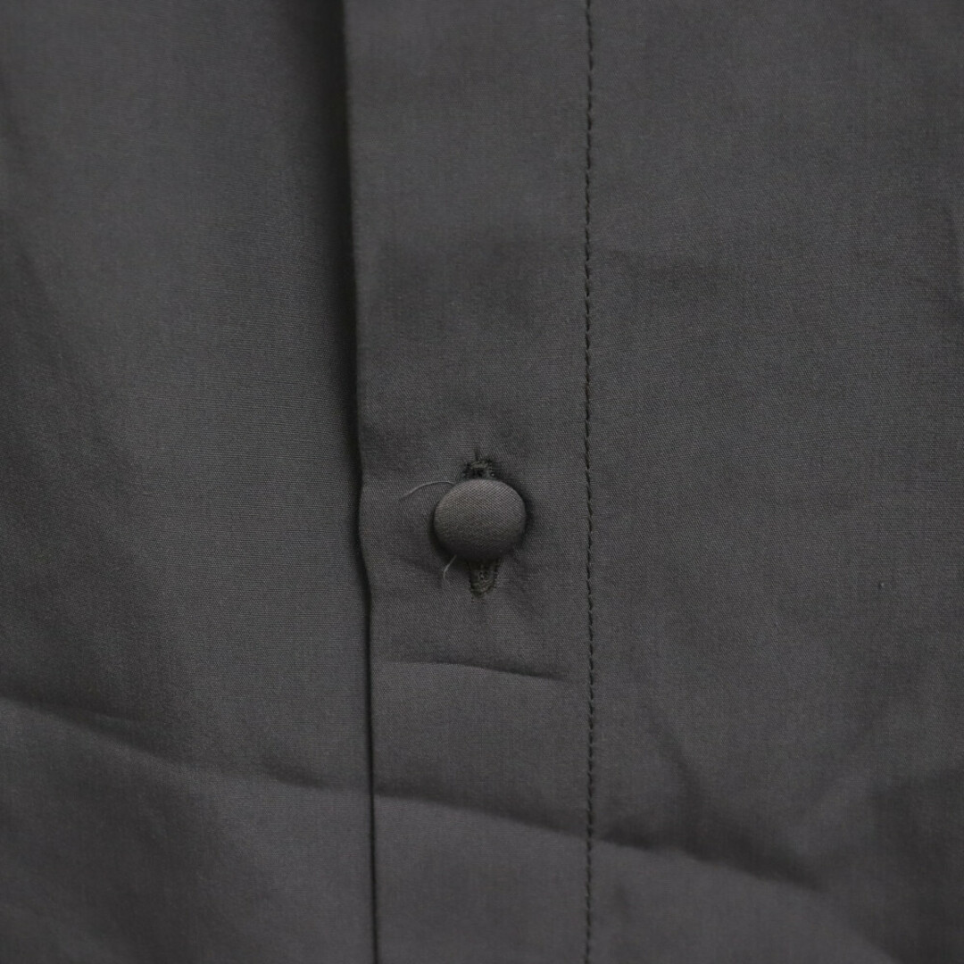 VALENTINO ヴァレンチノ Lyocell Short Sleeve Shirt くるみボタン オーバーサイズ ショートスリーブ半袖シャツ グレー TV0AAB3666P 3