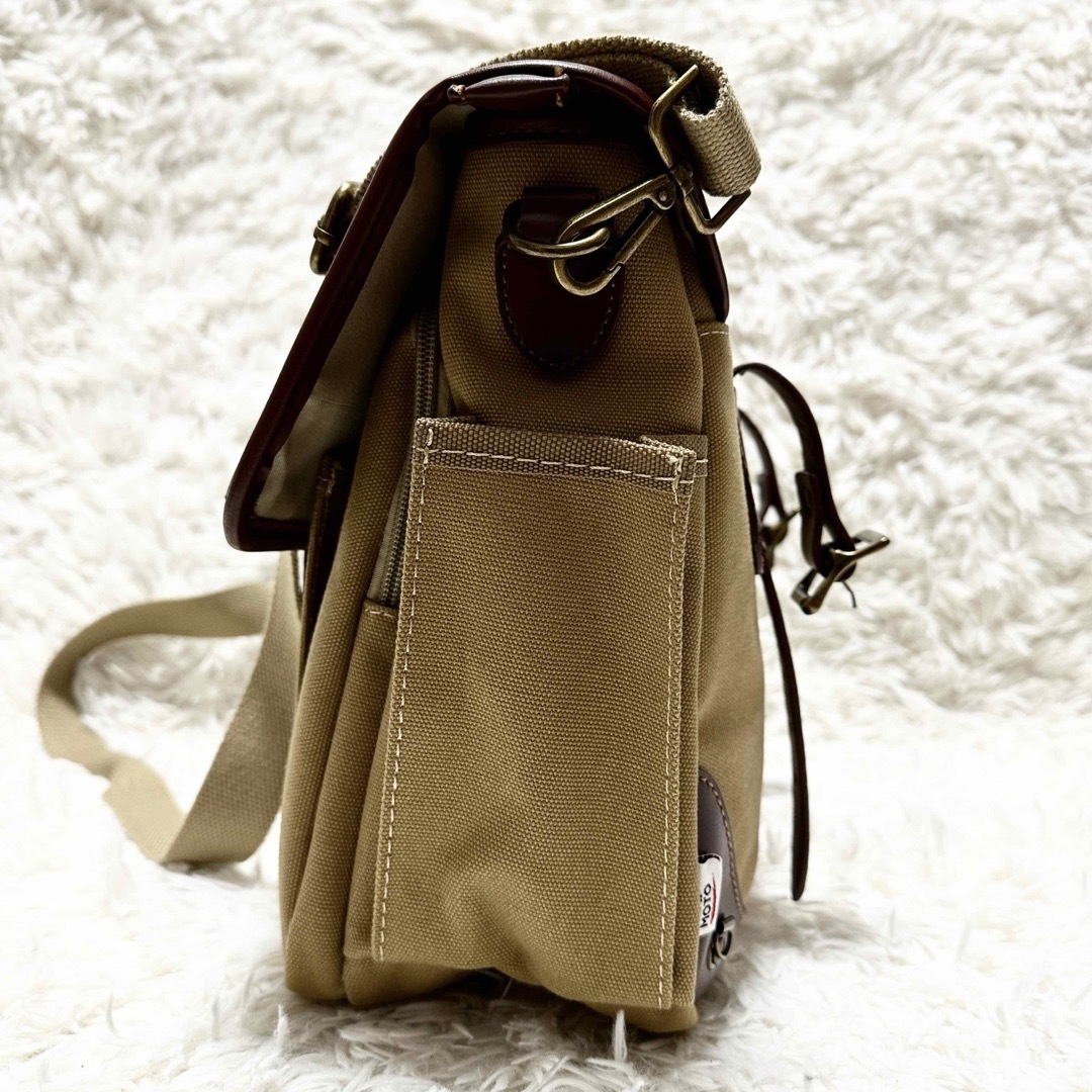 KEMIMOTO バイク 2way サイドバッグ ショルダーバッグ レザー