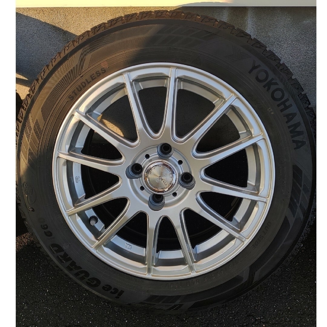 スタッドレスタイヤ・アルミホイールセット 175/65R15ホイールナットは付属しません